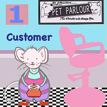 PET PARLOUR. Ilustração tradicional projeto de Jana Hunter - 14.02.2022