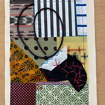 My project in Experimental Embroidery Techniques on Paper course Ein Projekt aus dem Bereich Bildende Künste, Collage, Stickerei und Textildesign von pdiggs - 20.02.2022