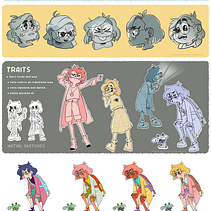 My project in Character Design for Animation with Photoshop course by Caio Martins. Animação, Design de personagens, e Animação de personagens projeto de Imesha Edirisinghe - 24.02.2022