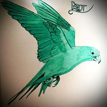 Mój projekt z kursu: Eksperymentalne techniki akwarelowe dla początkujących. Un proyecto de Ilustración tradicional, Bellas Artes, Pintura a la acuarela e Ilustración naturalista				 de Karolina Góra - 04.03.2022