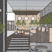 Foreign Language Bookstore Proposed Design. Interior Design project by Man Yi Yap - 06.26.2020