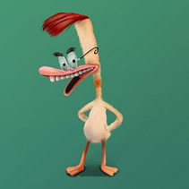 Duckman PowerUp. Projekt z dziedziny Trad, c, jna ilustracja i Fotografia użytkownika Justino Medina - 21.03.2022