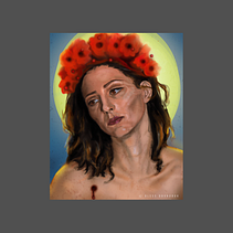 My project for course: Digital Fantasy Portraits with Photoshop Ein Projekt aus dem Bereich Traditionelle Illustration, Zeichnung, Digitale Illustration, Porträtzeichnung, Digitale Zeichnung und Digitale Malerei von Oless Dovhoruk - 22.03.2022