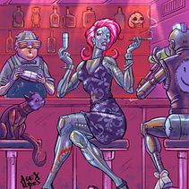 Meu projeto do curso: Procreate: técnicas de ilustração criativa. Un progetto di Illustrazione tradizionale, Illustrazione digitale e Disegno digitale di Alex Lopes - 25.03.2022