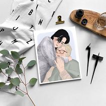 ilustraciones personalizadas . % Laura Ramírez Salado tarafından hazırlanan Geleneksel illüstras, Ve on projesi - 10.04.2020