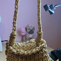 Il mio progetto del corso: Design e tessitura di borse con corda di seta. Un progetto di Design, Design di accessori, Artigianato, Cucito, Fiber Art, Maglia e Textile Design di tamarabaccoli - 31.03.2022