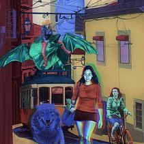 Obras de Arte Digital em formato NFT. Un projet de Peinture numérique et Illustration traditionnelle de Nuno Quaresma - 08.04.2022