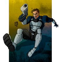 Mon projet de cours : Illustration de bande dessinée : Anatomie d'un super-héros. Un projet de Illustration traditionnelle, Conception de personnages, B, e dessinée, Dessin au cra, on , et Dessin anatomique de Aderly Payalich - 11.04.2022