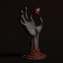 Behelit | Berserk - 3D Model . % Simone Restante tarafından hazırlanan 3D, 3D Karakter Tasarımı, Dijital İllüstras, Ve on projesi - 04.20.2022