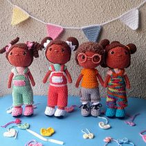 Meu projeto do curso: Design e criação de amigurumis. Un proyecto de Artesanía, Diseño de juguetes, Tejido, DIY, Crochet, Amigurumi y Diseño textil de Francieli Tejidos Ateliê - 23.04.2022