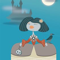 Il mio progetto del corso:  Illustrazione vettoriale di personaggi per principianti. Traditional illustration, Character Design, Vector Illustration, and Drawing project by Isabella Del Gobbo - 04.24.2022