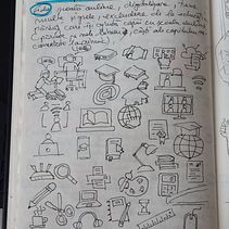 Editorial Illustration: Online School Ein Projekt aus dem Bereich Traditionelle Illustration, Zeichnung und Editorial Illustration von Paul Gradinaru - 31.01.2022