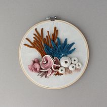 Mi proyecto del curso: Técnicas de crochet para tejer la vida marina. Un projet de Création d'accessoires, Artisanat, Art textile, Crochet , et Design textile de Silvia Martínez - 11.05.2022