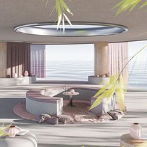 Il mio progetto del corso: ArchViz per interni: crea surreali design in 3D con Blender. Arquitetura, Arquitetura de interiores, Arquitetura digital, e Visualização arquitetônica projeto de Klaudia Thomai - 23.05.2022