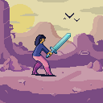 Mi proyecto del curso: Introducción al diseño de personajes en pixel art Ein Projekt aus dem Bereich Design von Figuren, Videospiele, Pixel Art und Design für Videospiele von Andres Galban - 21.06.2022