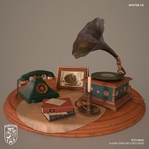 Ejercicio de Texturing basado en la pelicula Klaus . % Susan Caroline Forestiero tarafından hazırlanan 3D, Ve 3D Modelleme projesi - 06.25.2022