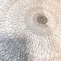 Inverse dotwork mandala . Projekt z dziedziny Trad, c, jna ilustracja,  R i sunek użytkownika Gloria Passamonti - 26.06.2022