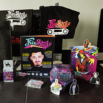 Merchandising Temático: Freestyle. Un projet de Conception éditoriale, Gestion de la conception , et Design  de Manuel Ríos Caballero - 03.06.2022