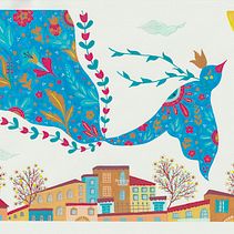 My project for course: Painting with Gouache: Create Poetic Illustrations. Traditional illustration, Fine Arts, Painting, and Gouache Painting project by Michele Bichet - 07.09.2022