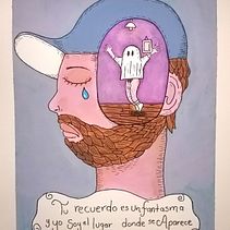 Fantasma y recuerdos. Un progetto di Illustrazione tradizionale, Pittura, Creatività, Disegno a matita e Disegno di Juan Carlos Román - 05.07.2022