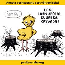 Campaign for nesting peace 2022. Un proyecto de Ilustración tradicional de Piret Räni - 16.07.2022