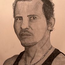 John Leguazamo pencils. Traditional illustration project by Greg Kastigar - 01.30.2022