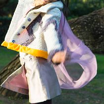 Enfants( super-héros ), Design, création ( recycler ), moulage . Menjahit proyek oleh Maria Maillebuau - 08.01.2022