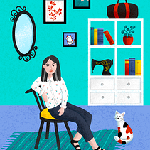 My project for course: Colorful Digital Illustration in Procreate. Een project van Traditionele illustratie,  Tekening, Digitale illustratie y Digitale tekening van Kriszta Frank - 09.08.2022