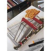 Meu projeto do curso: Ilustração arquitetônica: humanize o desenho de um espaço. Un progetto di Design, Architettura, Paesaggismo e Illustrazione architettonica di Sidnei Antonio Crovador Junior - 10.08.2022