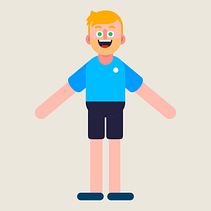 Animación personaje. Un proyecto de Motion Graphics, Animación, Diseño de personajes, Animación de personajes y Animación 2D de Joaquín - 10.08.2022