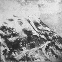 coleccion "paisajes negros". Un proyecto de Bellas Artes y Pintura de beatriz cárcamo bravo - 12.08.2022