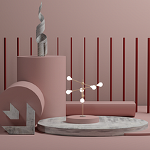 Mi proyecto del curso: Dirección de Arte con Cinema 4D Ein Projekt aus dem Bereich Motion Graphics, Kino, Video und TV, 3D, Animation, Kunstleitung und Bildbearbeitung von José Eduardo Iñigo Tapia - 10.08.2022