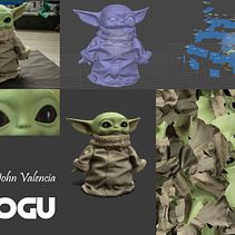 GROGU _Mi proyecto del curso: Introducción a la fotogrametría 3D. 3D, 3D Modeling, Video Games, 3D Design, and Game Design project by John Alexander Valencia Escobar - 08.17.2022