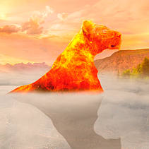 The Boatman of Sea of Clouds. Pós-produção fotográfica, Retoque fotográfico, Fotografia digital, Composição fotográfica, e Fotomontagem projeto de Rod Zandonadi - 17.08.2022