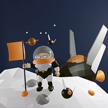 My project for course: 3D Character Creation in Blender. 3D, Character Design, 3D Modeling, 3D Character Design, and 3D Design project by Andika Bayu Pradipta - 08.27.2022