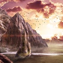 Mi proyecto del curso: Matte Painting: creando mundos fotorrealistas. Un proyecto de Fotografía, Post-producción fotográfica		, Retoque fotográfico, Fotografía digital, Fotomontaje y Matte Painting de Sara Bueno Fernández - 29.08.2022