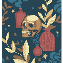 Nature Morte. Traditional illustration, and Picturebook project by sandrine fourrier (coulon) - 12.01.2021