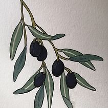 Il mio progetto del corso: Creazione di pattern botanici a partire da un disegno. Ilustração digital, Ilustração botânica, e Desenho digital projeto de Benedetta Caraba - 04.09.2022