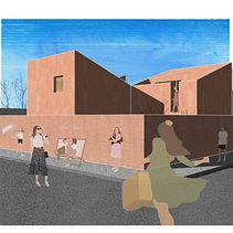 My project for course: Architectural Visualization Using Digital Collage. Un progetto di Architettura, Graphic design, Architettura d'interni, Interior design, Paesaggismo, Collage, Architettura digitale e Illustrazione architettonica di Saif Ahmed - 04.09.2022