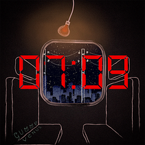 07:09 by Gummy Venus Ein Projekt aus dem Bereich Traditionelle Illustration, Musik, Motion Graphics, Kino, Video und TV, Animation, 2-D-Animation, Artistische Zeichnung, Videobearbeitung und Design von Ilaria Past - 07.09.2022