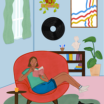 My project for course: Colorful Digital Illustration in Procreate. Un proyecto de Ilustración tradicional, Dibujo, Ilustración digital y Dibujo digital de Janani Suresh - 08.09.2022