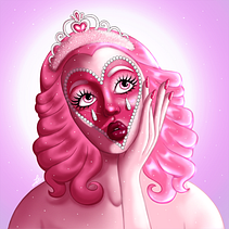 Il mio progetto del corso: Illuminazione e colore per ritratti digitali su Photoshop. Traditional illustration, Digital Illustration, and Digital Painting project by Laura Zanotti - 09.13.2022