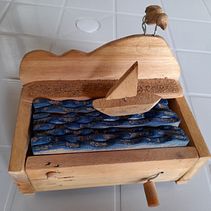 Meu projeto do curso: Autômatos de madeira: dê vida a esculturas com movimento. Un proyecto de Diseño de personajes, Escultura, Diseño de juguetes, Art to y Carpintería de Emerich Sousa - 24.09.2022