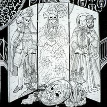 Black and White Marker drawings . Ilustrasi tradisional proyek oleh Eliza S - 09.25.2022