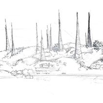 vista da minha casa. Un proyecto de Ilustración tradicional de Nuala Leal - 27.09.2022