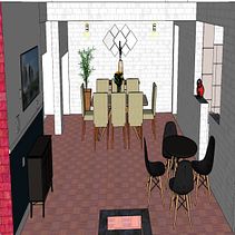 Meu projeto do curso: Materiais para design de interiores Ein Projekt aus dem Bereich Innenarchitektur, Innendesign, Dekoration von Innenräumen, Innenarchitektur, Retail Design und Raumgestaltung von Thaís Araújo Santiago - 06.10.2022