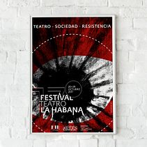 Diseño de Campaña para el 17 Festival de Teatro de La Habana 2017.. Traditional illustration, Advertising, and Motion Graphics project by Omar Batista Jiménez - 10.13.2022