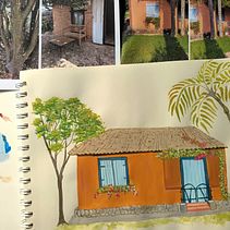 Meu projeto para o curso Técnicas de Guache para ilustração em Sketchbook. Traditional illustration, Fine Arts, and Painting project by Katia Scott - 10.26.2022