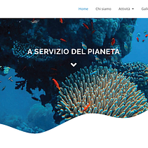 Redesign del sito web di Oceanus  Ein Projekt aus dem Bereich UX / UI und Webdesign von Alessia Mintrone - 09.03.2021