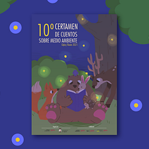 Un certamen de cuentos. Design, Editorial Design, and Advertising project by Lucía Marín Álvarez - 11.12.2022